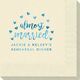 Confetti Hearts Almost Married Napkins Image 3 of 3
